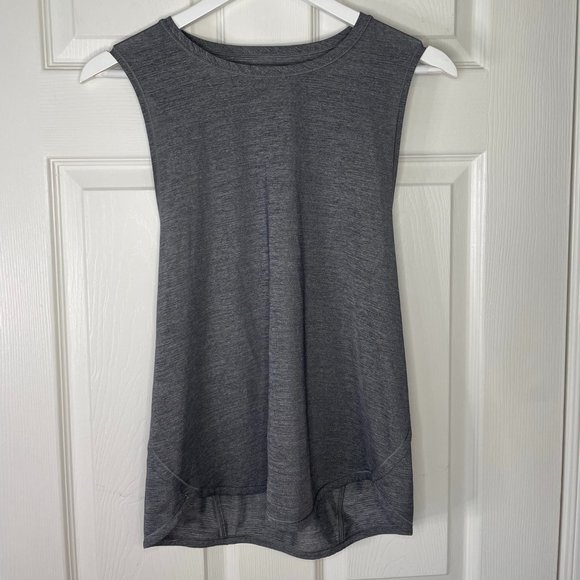 Lululemon Grey In A Cinch Tank Heathered Slate - Picture 4 of 4